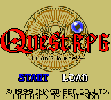 Quest RPG Title Screen